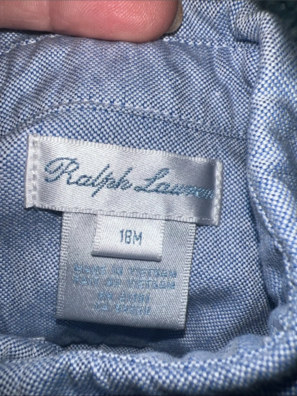 Ralph Lauren light blue